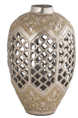 Metallic Decor Vase(#2494)-gallery-1