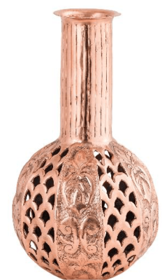 Metallic Decor Vase(#2498)-gallery-1