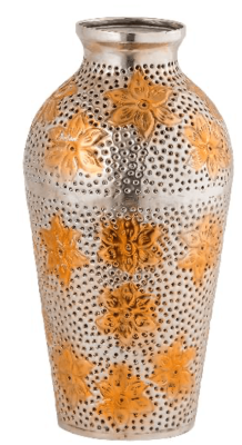 Metallic Decor Vase(#2501)-gallery-1