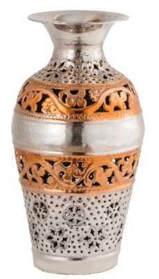 Metallic Decor Vase(#2503)-gallery-1