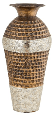 Metallic Decor Vase(#2504)-gallery-1