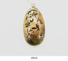 Christmas Tree Pendant(#2524)-thumb-1