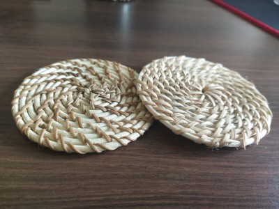 Cane Rattan Coaster(#2802)-gallery-1