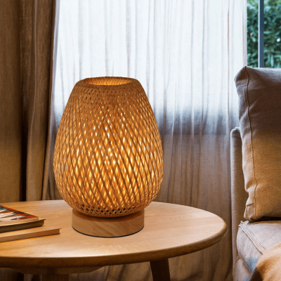 bamboo stand lamp(#2862)-gallery-1