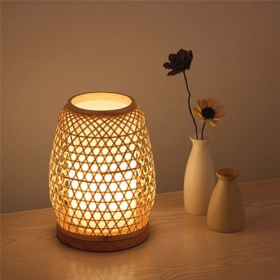 Japanese bamboo stand lamp(#2865)-gallery-1