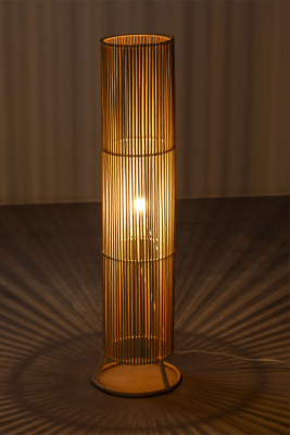 Bamboo stand lamp(#2866)-gallery-1