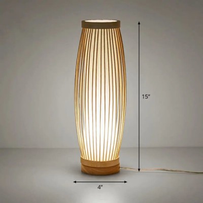 Artistic bamboo floor lamp(#2877)-gallery-1