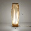 Artistic bamboo floor lamp(#2877)-thumb-1