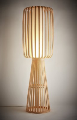 Artistic bamboo stand lamp(#2879)-gallery-1