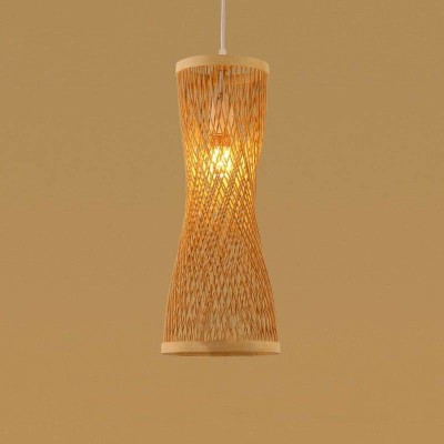 Hanging bamboo lamp(#2880)-gallery-0