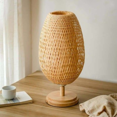 Modern bamboo table lamp(#2884)-gallery-0