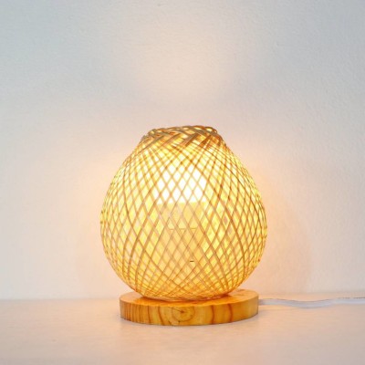Modern artistic bamboo table lamp(#2886)-gallery-0