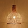 Bamboo wicker hanging lampshade(#2895) - Getkraft.com