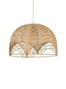 Modern bamboo wicker hanging lampshade(#2925) - Getkraft.com