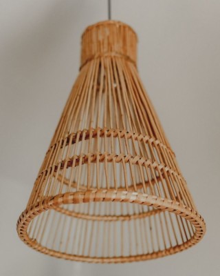 Attractive rattan wicker pendant lampshade(#2970)-gallery-1