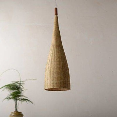 High quality rattan wicker hanging lampshade(#2973)-gallery-0