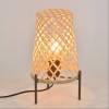 Attractive bamboo wicker table lampshade(#2993) - Getkraft.com