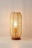 Rattan wicker hanging lampshade(#3011)-thumb-0