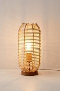 Rattan wicker hanging lampshade(#3011) - Getkraft.com