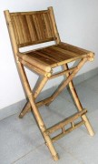 Bamboo modern wicker high quality bar chair(#3049) - Getkraft.com
