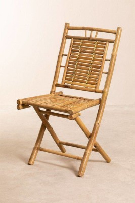 Modern artistic bamboo wicker chair(#3050)-gallery-0