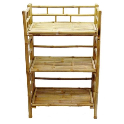 Natural bamboo antique high quality bookshelf(#3072)-gallery-0