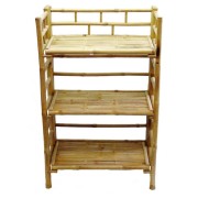 Natural bamboo antique high quality bookshelf(#3072) - Getkraft.com