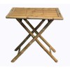 Antique natural bamboo serving table(#3075) - Getkraft.com