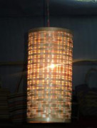 Cylindrical Bamboo Hanging Lamp for your Home(#348) - Getkraft.com