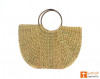 Natural Straw Handmade U- Bag Large(#387) - Getkraft.com