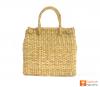 Natural Straw Grass Handmade Picnic Basket(#397)-thumb-1