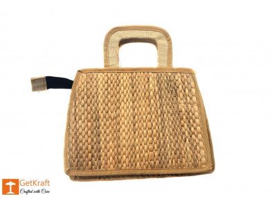 Natural Straw Handbag(#398)-gallery-1