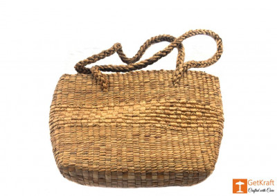 Natural Straw Hobo Bag(#401)-gallery-0