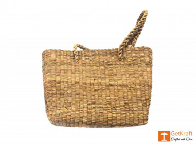 Natural Straw Bag (Large)(#402)-gallery-3