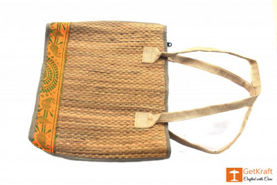 Natural Straw Handbag(#403)-gallery-1