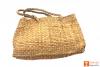 Natural Straw Handmade Hobo Bag(#414)-thumb-1