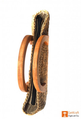 Water Hyacinth Bowler Bag(#416)-gallery-1