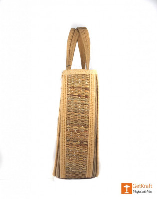 Natural Straw Designer Hobo Bag(#424)-gallery-2