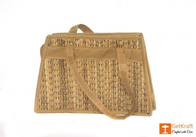 Water Hyacinth Medium-sized Hand Bag(#431)-gallery-0