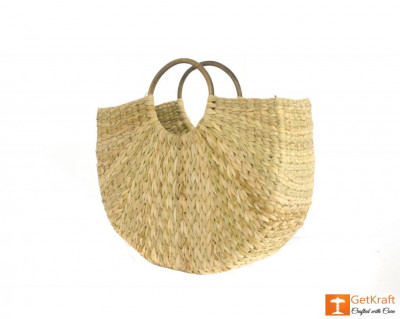 Natural Straw Handmade Bag(#432)-gallery-2