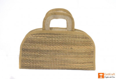 Jute Natural Straw Handbag(#457)-gallery-1