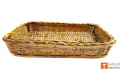 Elegant Cane Ethnic Serving Tray(#595)-gallery-2