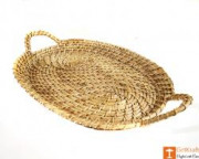 Cane Serving Tray for Home decor Guest serving Kitchen use(#597) - Getkraft.com