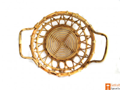 Multipurpose Cane Basket - Laundry Basket - Home Decor Basket(#610)-gallery-1