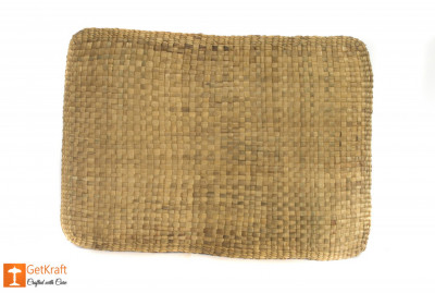 Material Natural Straw Mat with round ends(#630)-gallery-0