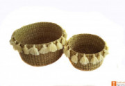 Kauna Handmade Laundry Basket (set of 2)(#643) - Getkraft.com