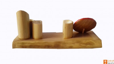 Pen Stand cum Card Holder(axomiya jaapi)(#664)-gallery-1