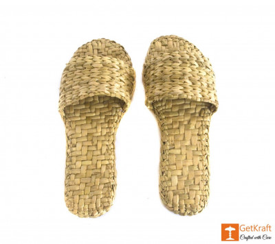 Handmade Unique Kauna Slip-on Slippers (Unisex)(#669)-gallery-1