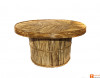 Handcrafted Eco-friendly Cane Tea Table Home Decor(#718)-thumb-0