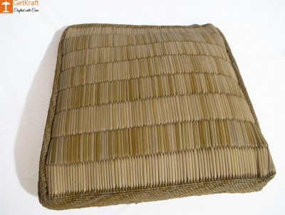 Yoga Meditation Straw Cushion(#782)-gallery-1